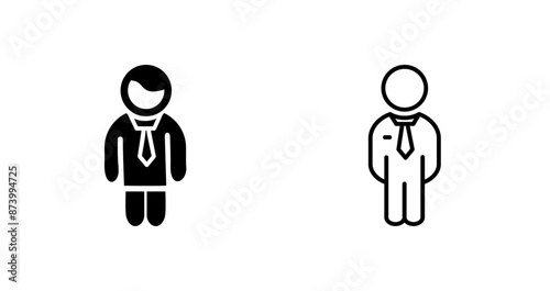 Museum Guide Vector Icon