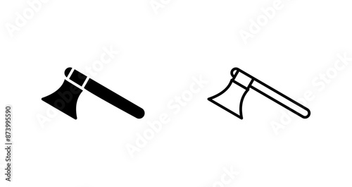 Wood Cutter Vector Icon