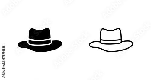 Hat V Vector Icon