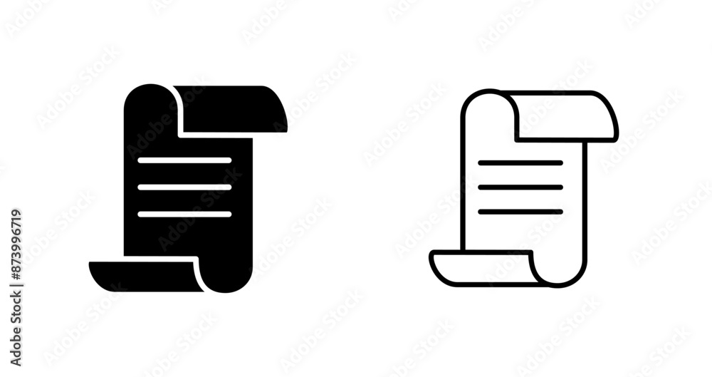 Sheet Vector Icon