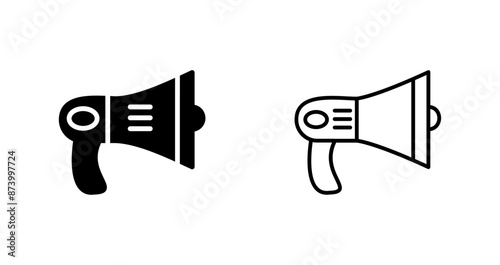 Announcement Speaker Vector Icon