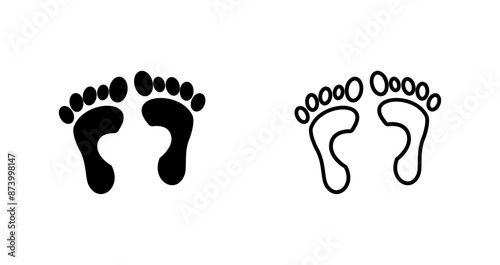 Foot X ray Vector Icon