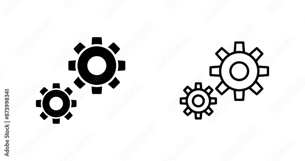 Advanced Options Vector Icon Advanced Options Vector Icon