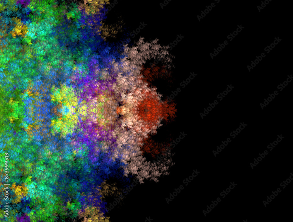 Imaginatory fractal abstract background Image Imaginatory fractal abstract background Image