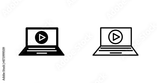Play Video Vector Icon