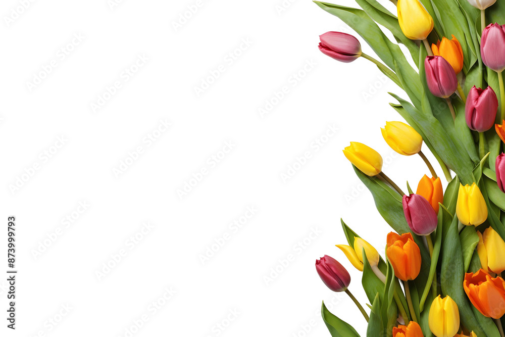 Bouquet of Tulips in a Frame Bouquet of Tulips in a Frame