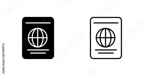 Passport Vector Icon