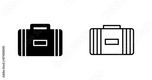 Suitcase Vector Icon