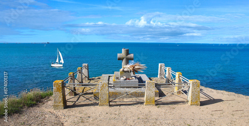 Billede på lærred Saint-Malo / Tombeau de Chateaubriand