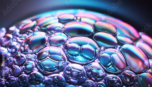 泡のある背景,Generative AI AI画像