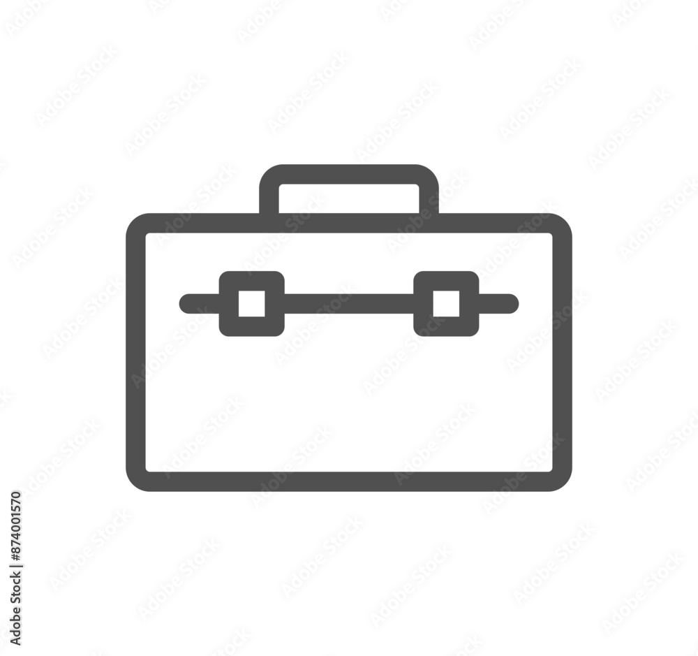 Baggage and travel icon outline and linear vector.
Baggage and travel icon outline and linear vector.