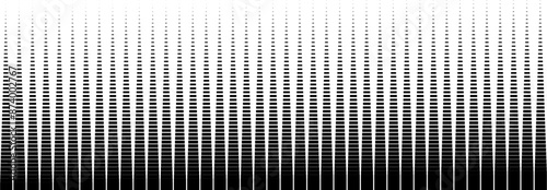 halftone, squares Geometric pattern ,Illustration, vector, alternating overlapping, orderly arrangement background, black and white, banner, website. dark white and gray. 