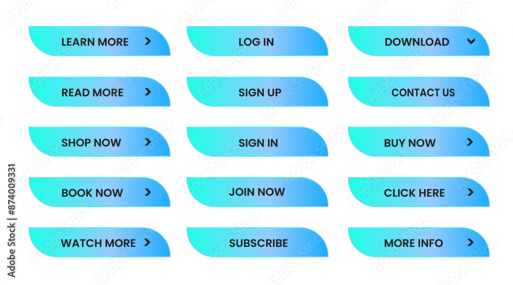 Web apps Buttons set. sky blue shiny reflected. Vector EPS 10 Web apps Buttons set. sky blue shiny reflected. Vector EPS 10