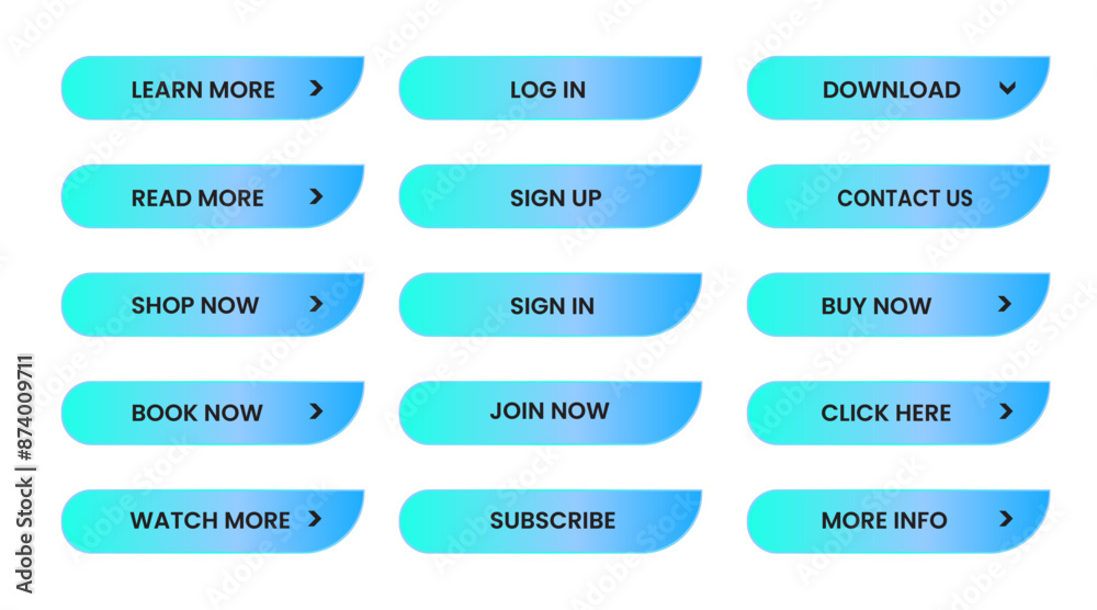 Web apps Buttons set. sky blue shiny reflected. Vector EPS 10 Web apps Buttons set. sky blue shiny reflected. Vector EPS 10