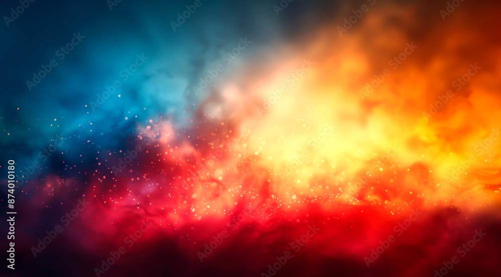 background abstract blurry gradient orange red yellow and blue background abstract blurry gradient orange red yellow and blue