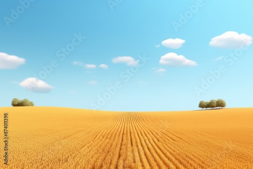 Agriculture backgrounds outdoors horizon.