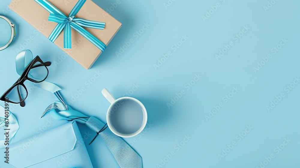 Father's Day Gift Ideas with Blue and White Theme Father's Day Gift Ideas with Blue and White Theme