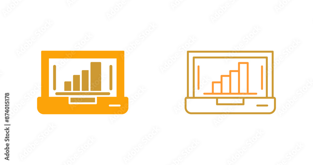 graph Vector Icon graph Vector Icon