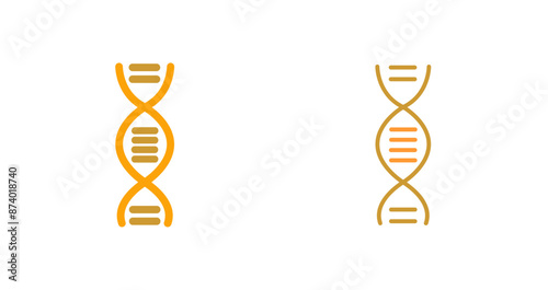DNA Structure Vector Icon