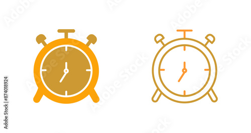 Alarm Clock Vector Icon