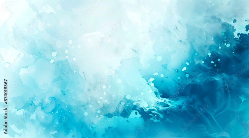 Fototapeta premium background blurry colored gradient white and blue aqua