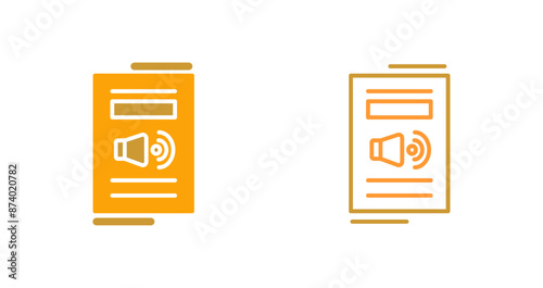 Speaker Vector Icon