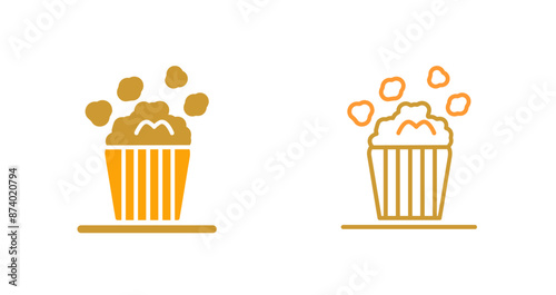 Popcorn Vector Icon