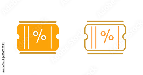 Coupon Vector Icon