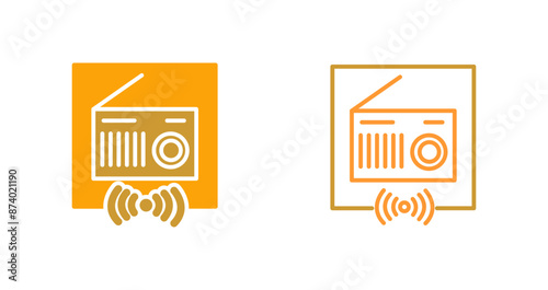 Radio Vector Icon