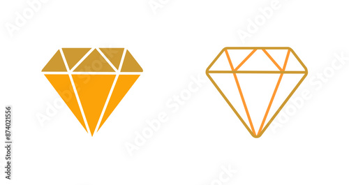 Diamond Vector Icon