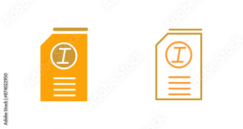 Italic Vector Icon