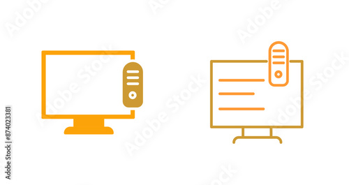 Television Vector Icon