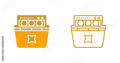Dishwasher Vector Icon