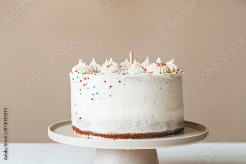 Birthday Cake mockup, Cake Topper mockup
