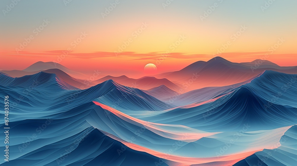 Develop a minimalist design with clean lines and subtle gradients, perfect for contemporary and elegant digital projects. Illustration, Image, , Minimalism, Develop a minimalist design with clean lines and subtle gradients, perfect for contemporary and elegant digital projects. Illustration, Image, , Minimalism,