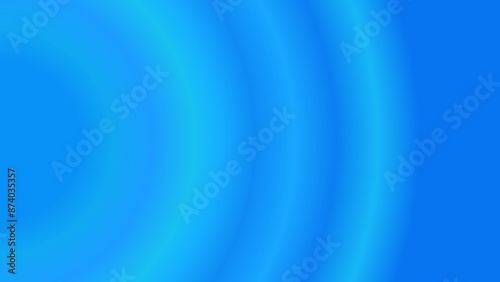 Minimalist texture blue background, simple color radial gradient background, bright colored light. A gradient background is a transition from one color to another across a defined background area.