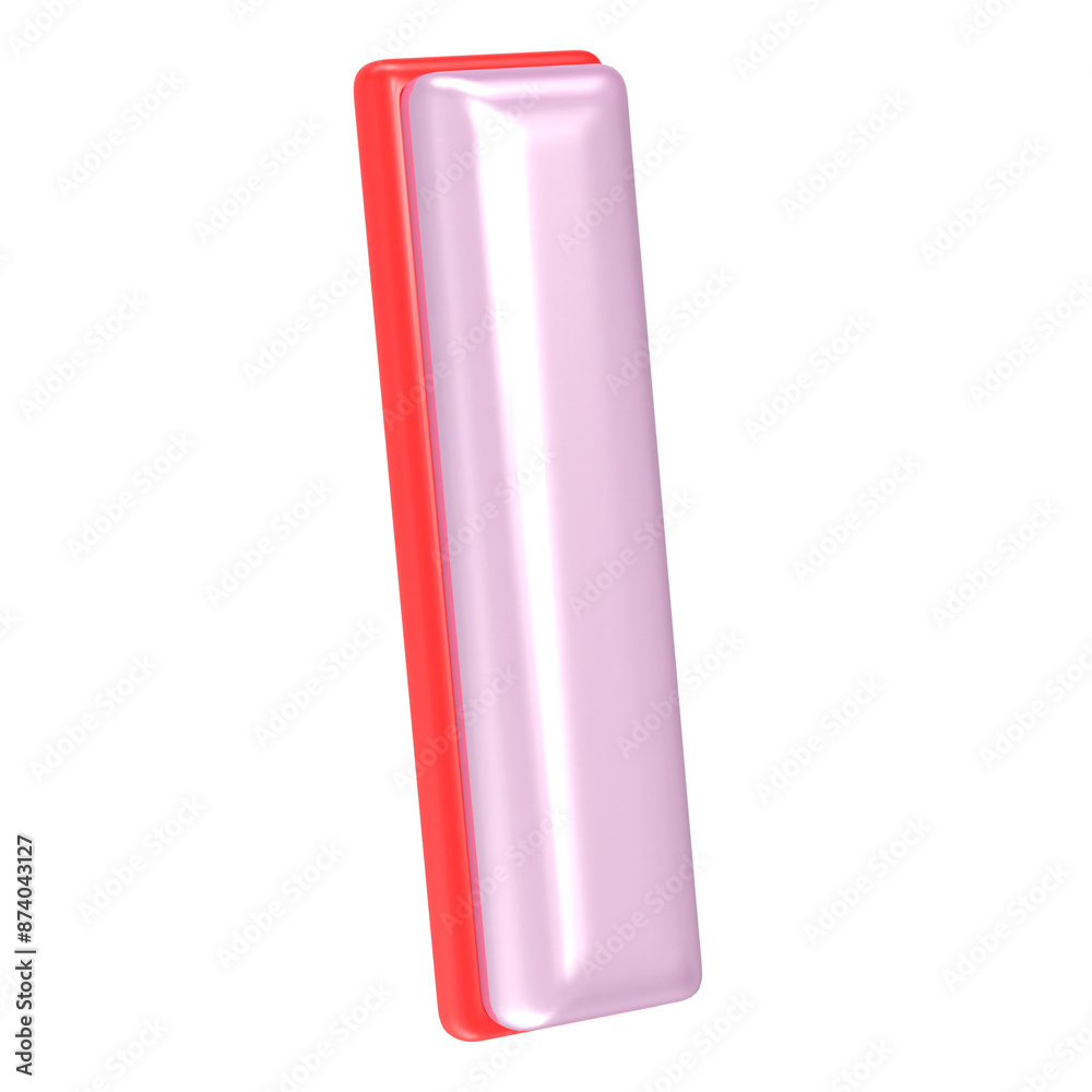 8 Number Pink 3D Render With White Background 8 Number Pink 3D Render With White Background