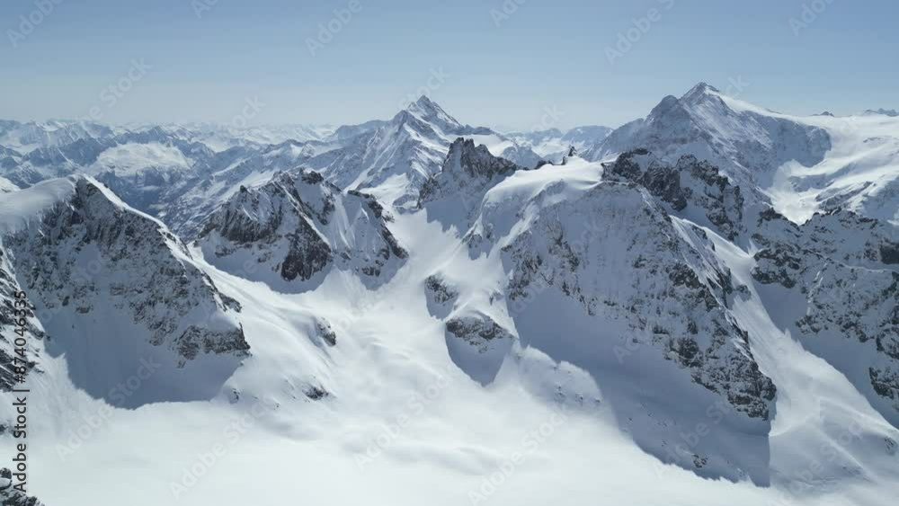 Winter tale in Swiss alps