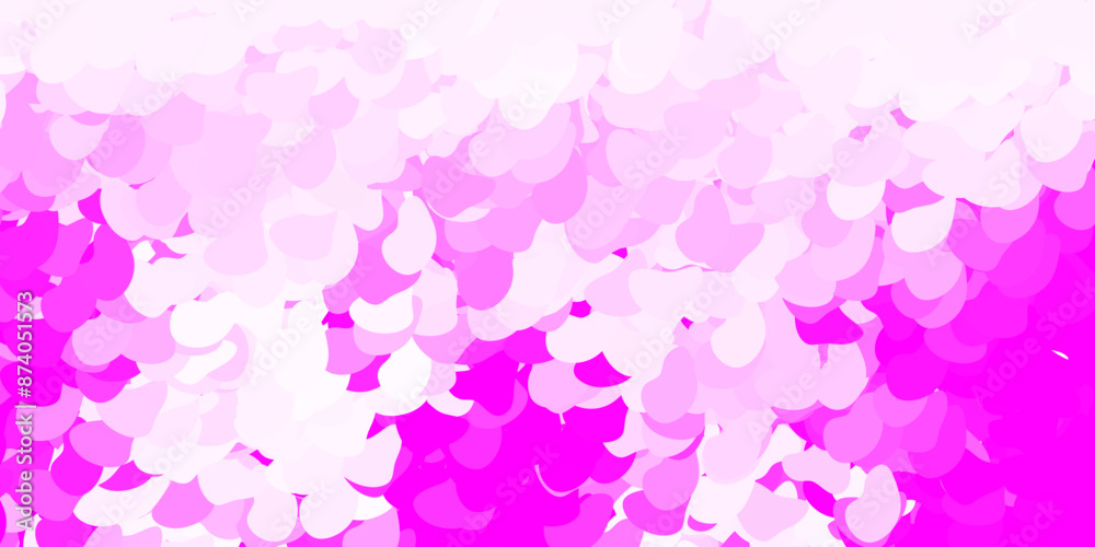 Light pink vector texture with memphis shapes. Light pink vector texture with memphis shapes.