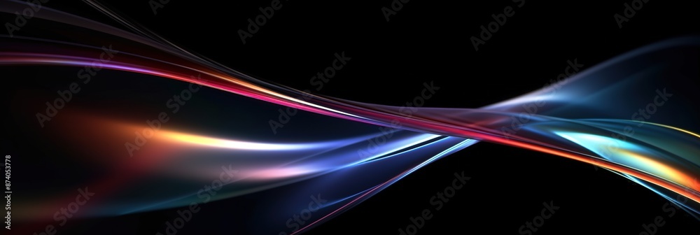 Abstract Colorful Light Streaks Abstract Colorful Light Streaks
