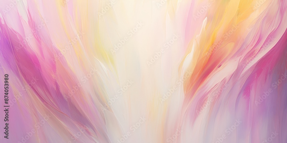 Abstract Surreal Colorful Split-Toning Oil Painting Abstract Surreal Colorful Split-Toning Oil Painting