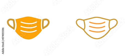 Face Mask Vector Icon