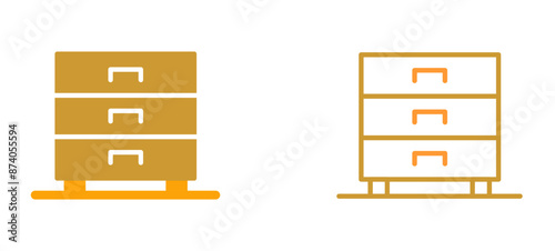Drawers Vector Icon