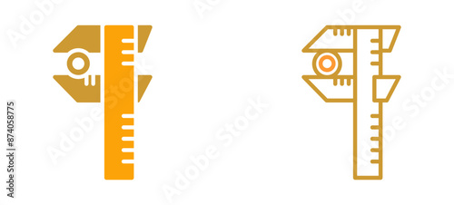 Caliper Vector Icon