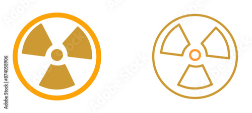 Nuclear Vector Icon