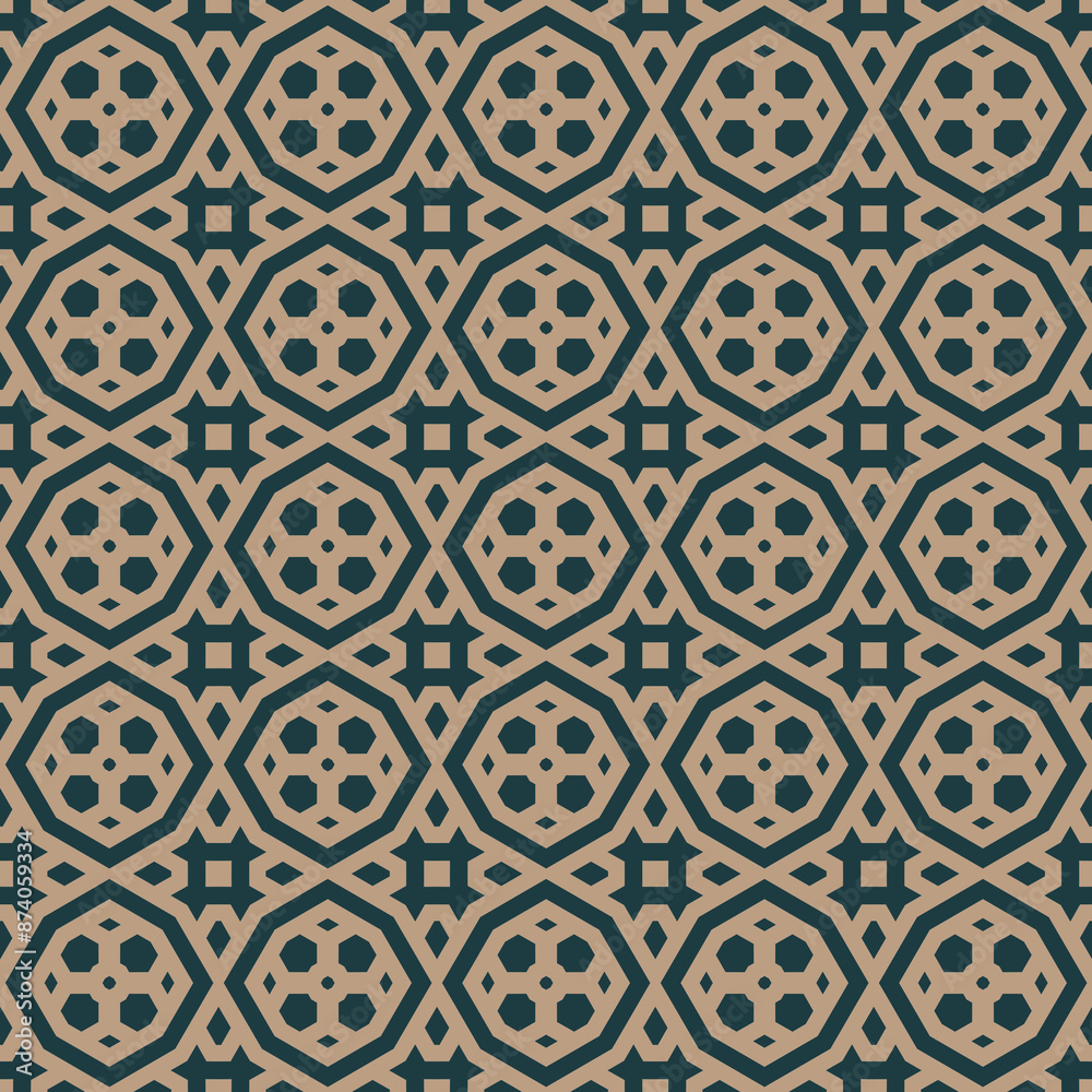 Geometric Abstract Seamless Pattern Background Geometric Abstract Seamless Pattern Background