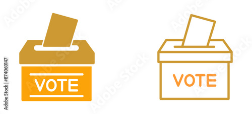 Ballot Vector Icon