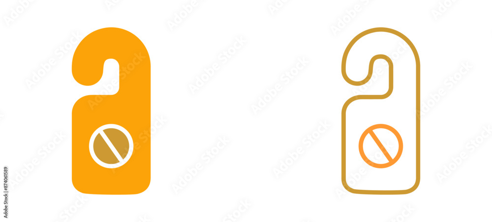 Do not Disturb Vector Icon Do not Disturb Vector Icon