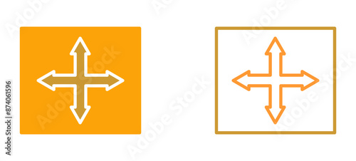 Directions Vector Icon