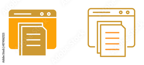 Document Vector Icon